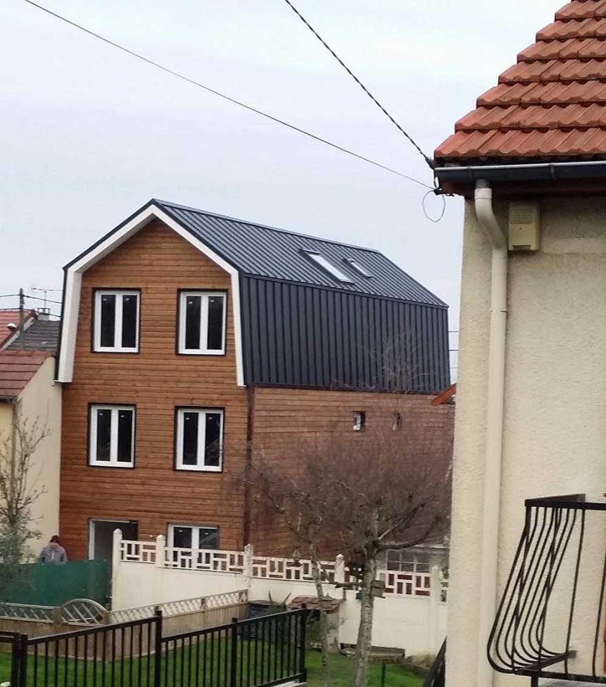 Toiture zinc près de Champigny-sur-Marne