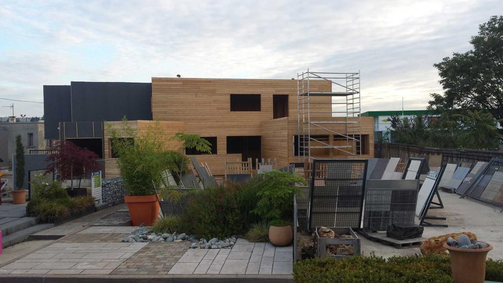 Agrandissement et extension de maison en bois